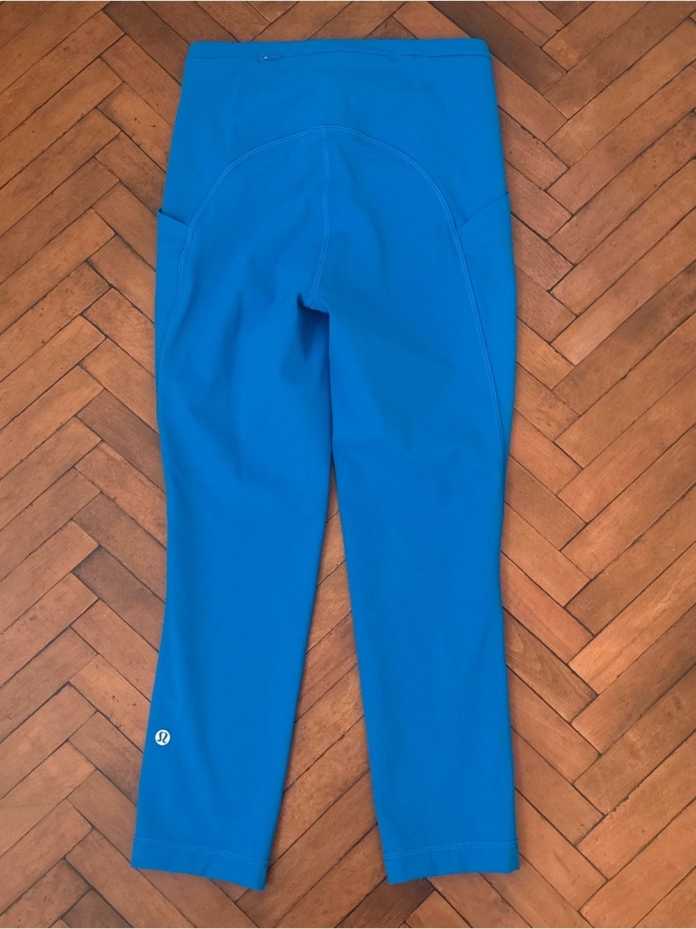 Lululemon Swift Speed High Rise Crop Leggings 21" In Poolside Size 4